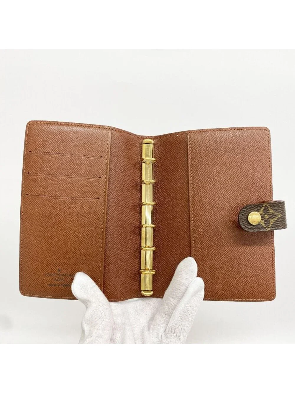Louis Vuitton Notebook Cover Monogram Agenda PM Brown